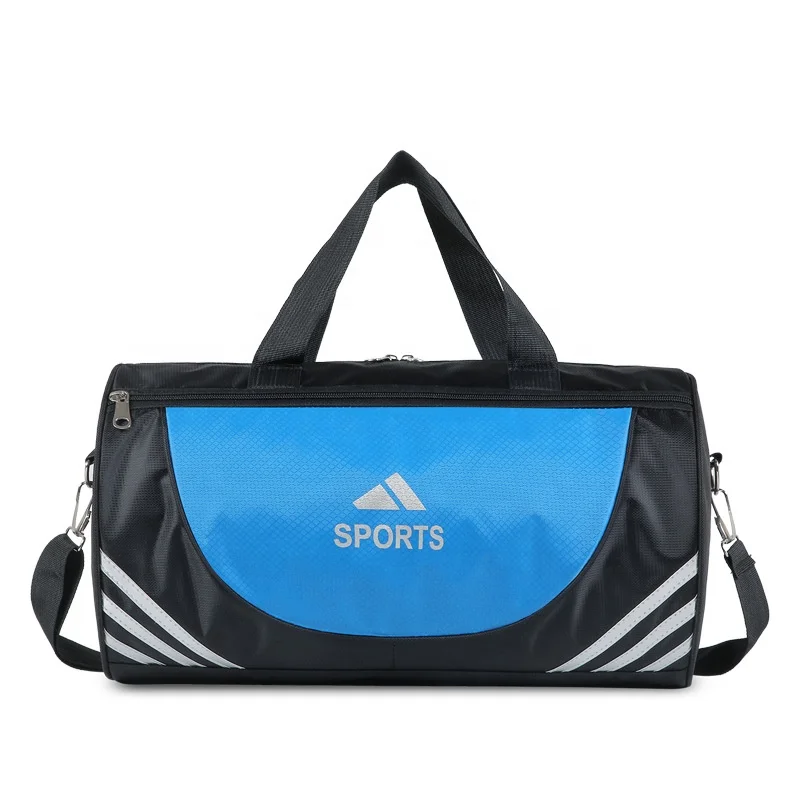 

Custom Yoga sports fitness bag unisex large gym travel bag supplier wholesale portable cylinder duffle bag with customized logo, Black