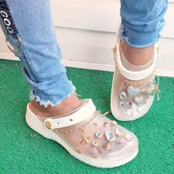 2021 new diamond charms Slippers Women' clogs Mule