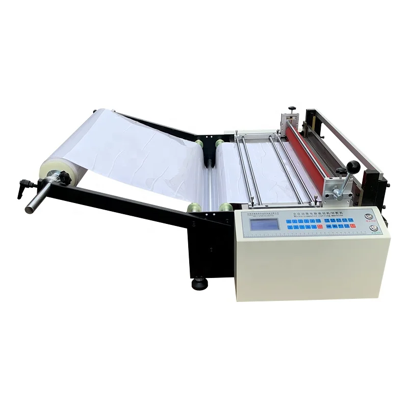 
Automatic non-woven slicing machine gauze fiber cloth cutting machine polishing gauze knitted cloth cloth cutting machine 