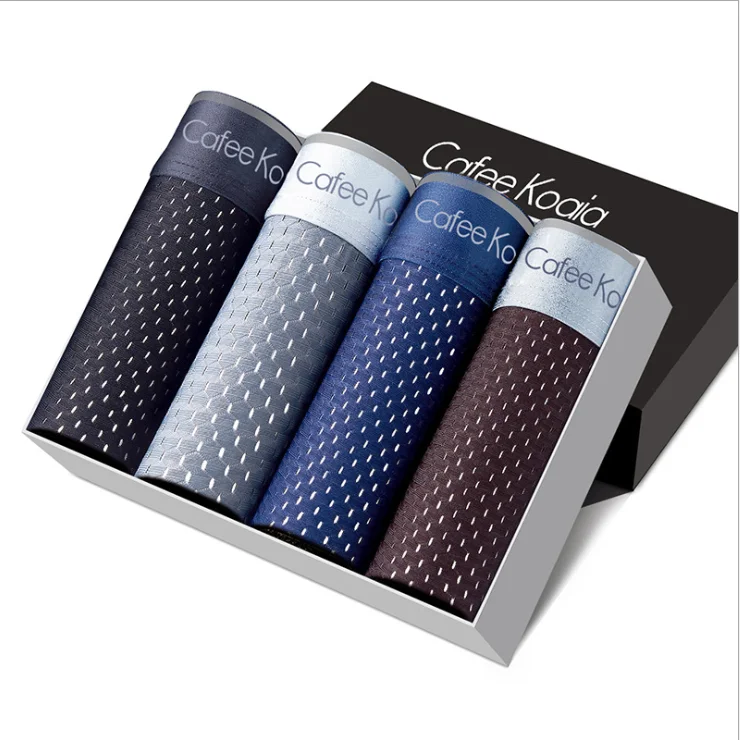 

Wholesale summer ultra thin men's ice silk full open mesh men underwear boxer briefs, Sky-blue, black, sky-blue, coffee, royal blue