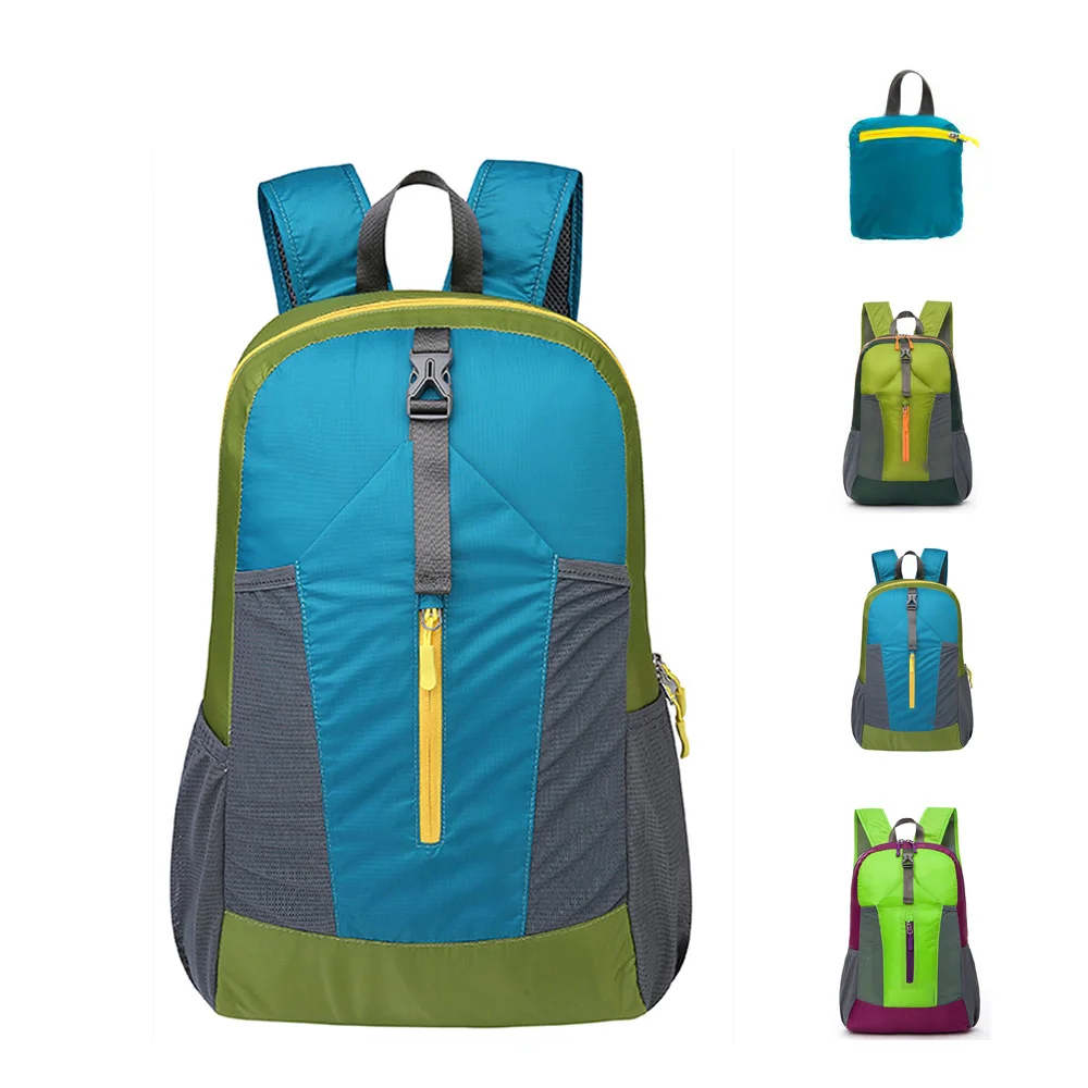

Lightweight Packable Hiking Backpack Durable Water Resistant Foldable Travel Camping Backpack