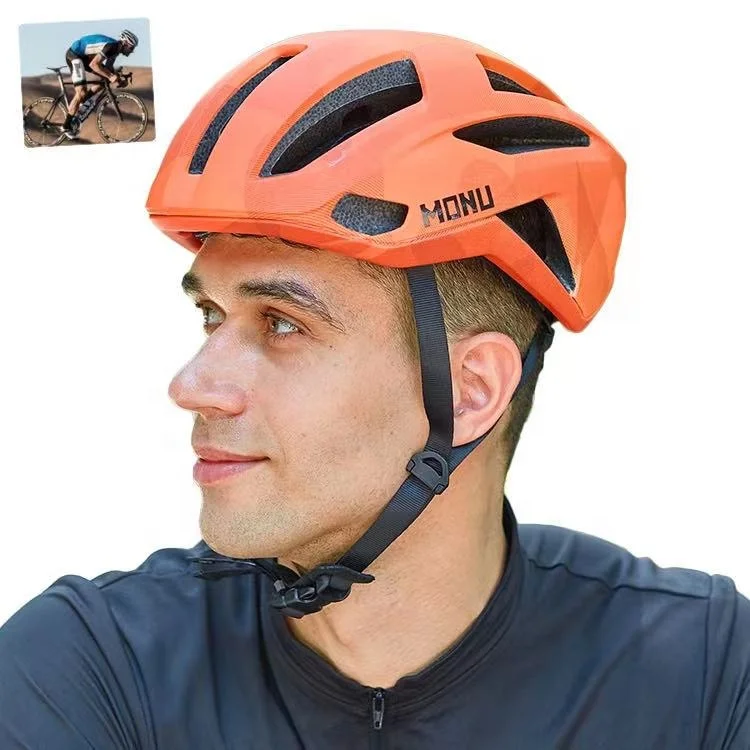 

Monu RTS PC EPS in mold CE New Lightweight Bike Helmet Windproof MTB Road Cycling Bicycle Helmet Manufacturer Casco de Bicicleta, Red