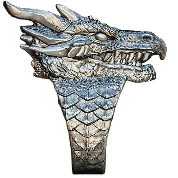 

Fierce Dragon Fashion Jewelry Silver Stainless steel Rings Men