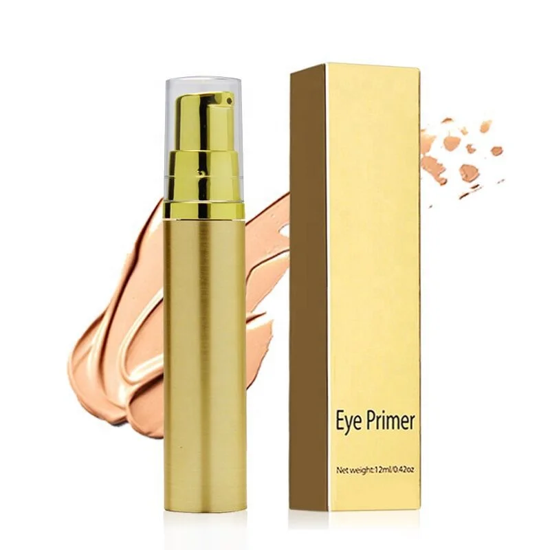 

Wholesale No Logo Private Label Cosmetic Eyes Makeup Base Glitter Eyeshadow Primer Long Lasting Clear Eyeshadow Primer