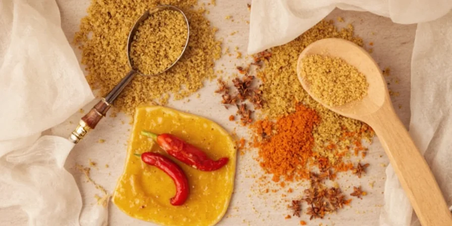 Various customized mustard blends with added spices.