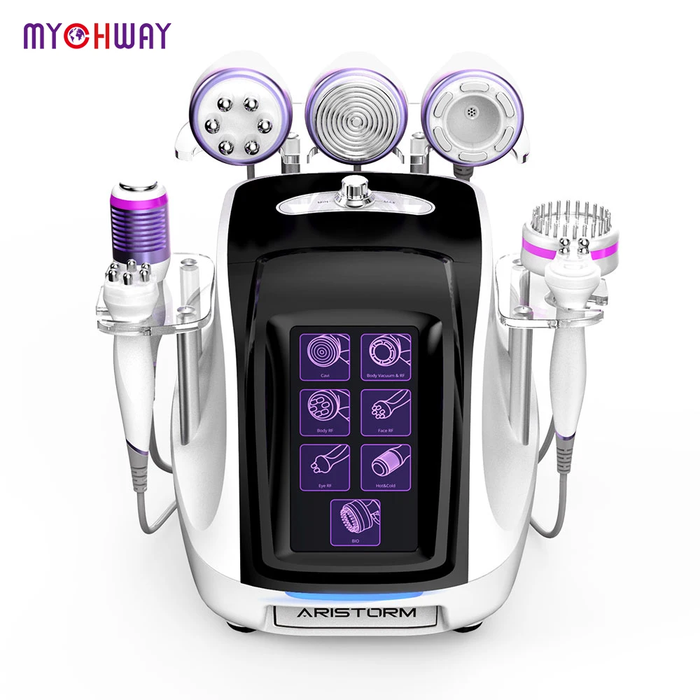 

Mychway 7 In 1 40k Cavitation Radio Frequency Cavitation 2.5 Vacuum Face Massaging Skin Tightening Beauty Machine