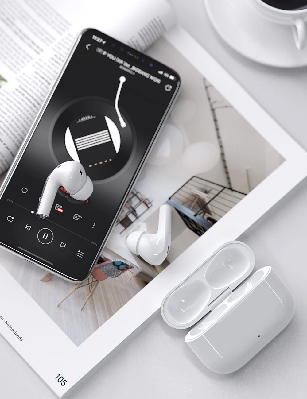 True Wireless Bluetooth 5.0 Earphone In-ear Stereo Earbuds For All Smart Phone Air Pro 3 TWS Headphones - ANKUX.COM