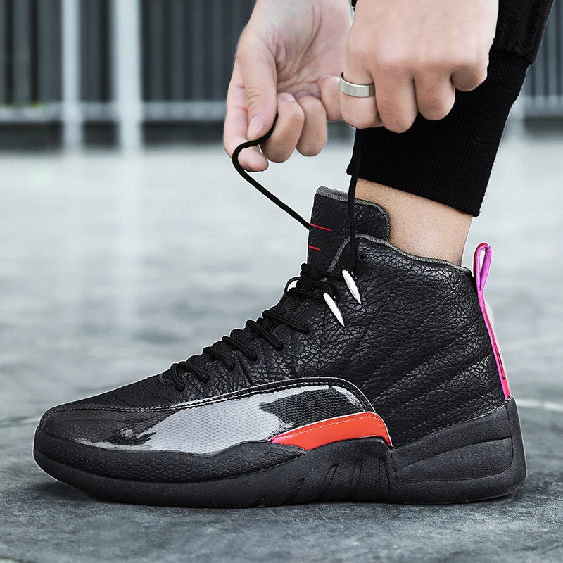 
2020 New Design China Wholesale Brand Logo Custom AJ 12 Style High Quality Basketball Shoes for Men 