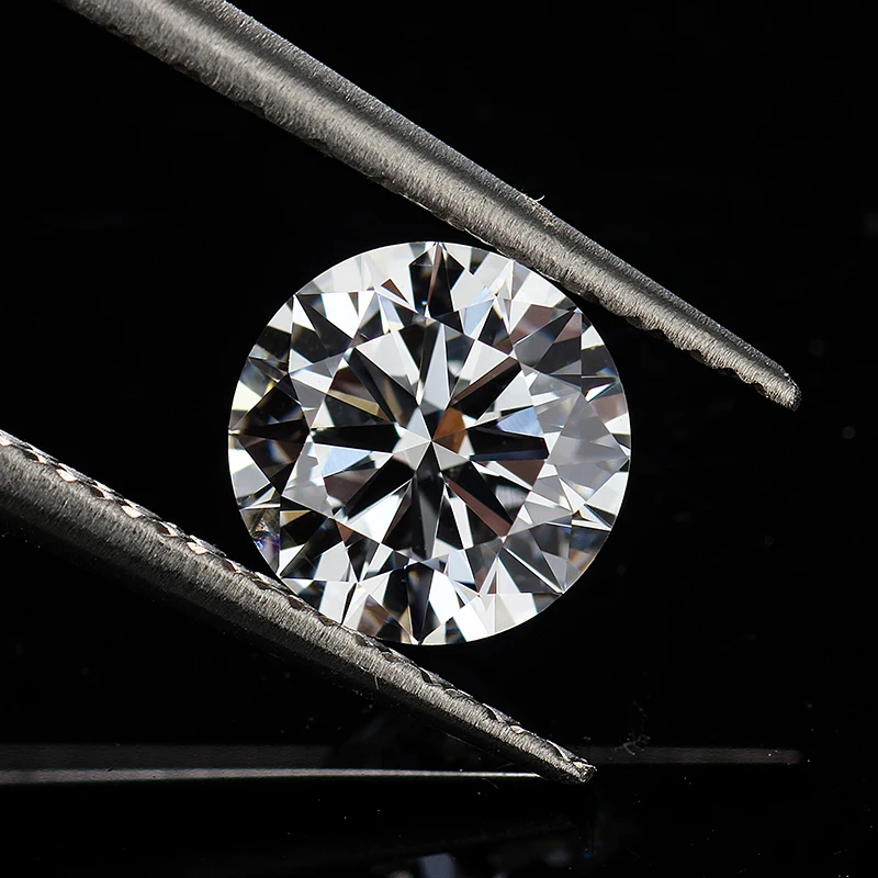 

starsgem 3ct lab grown diamond G H round brilliant cut 3 carat lab grown diamond jewelry ring, F-vs2
