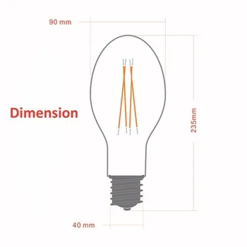 2019 new ideas flood led lighting cob filament chip led bulb E40 80W super bright led filament bulb