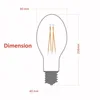 2019 new ideas flood led lighting cob filament chip led bulb E40 80W super bright led filament bulb