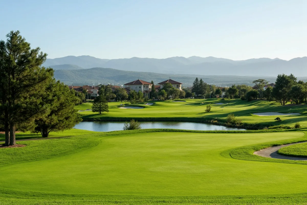 how many golf courses are in the villages