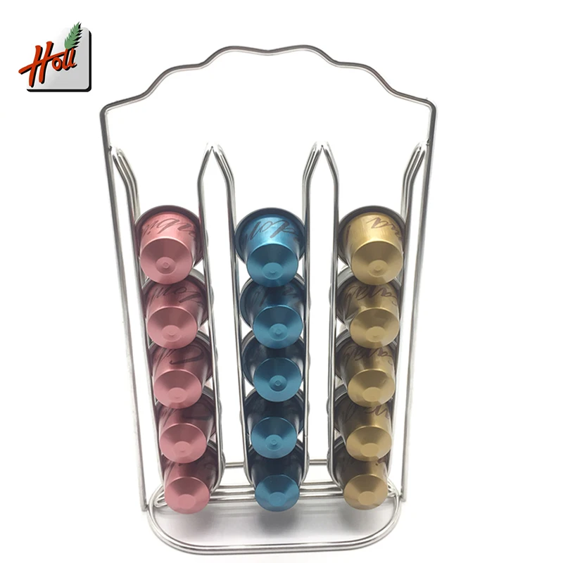 

Christmas standing high capacity coffee capsule holders for nespresso