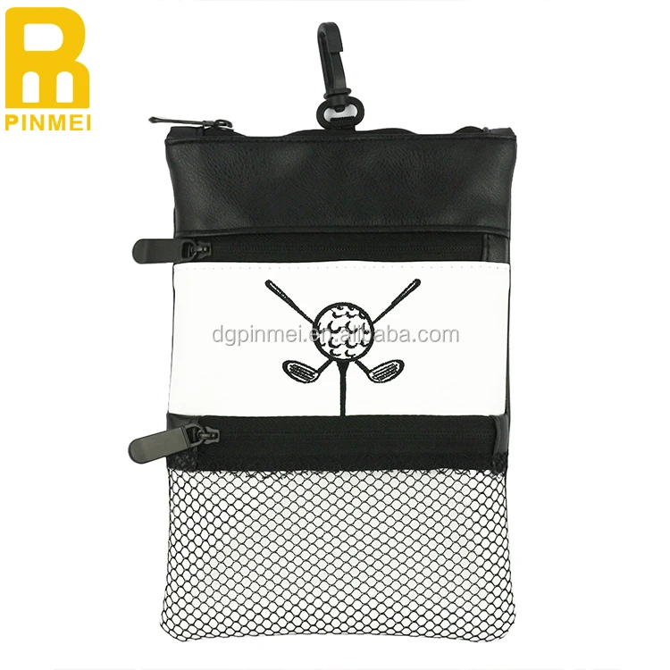 Custom Golf Ball Storage Sack Golf Pouch Golf Accessories Ball Bag