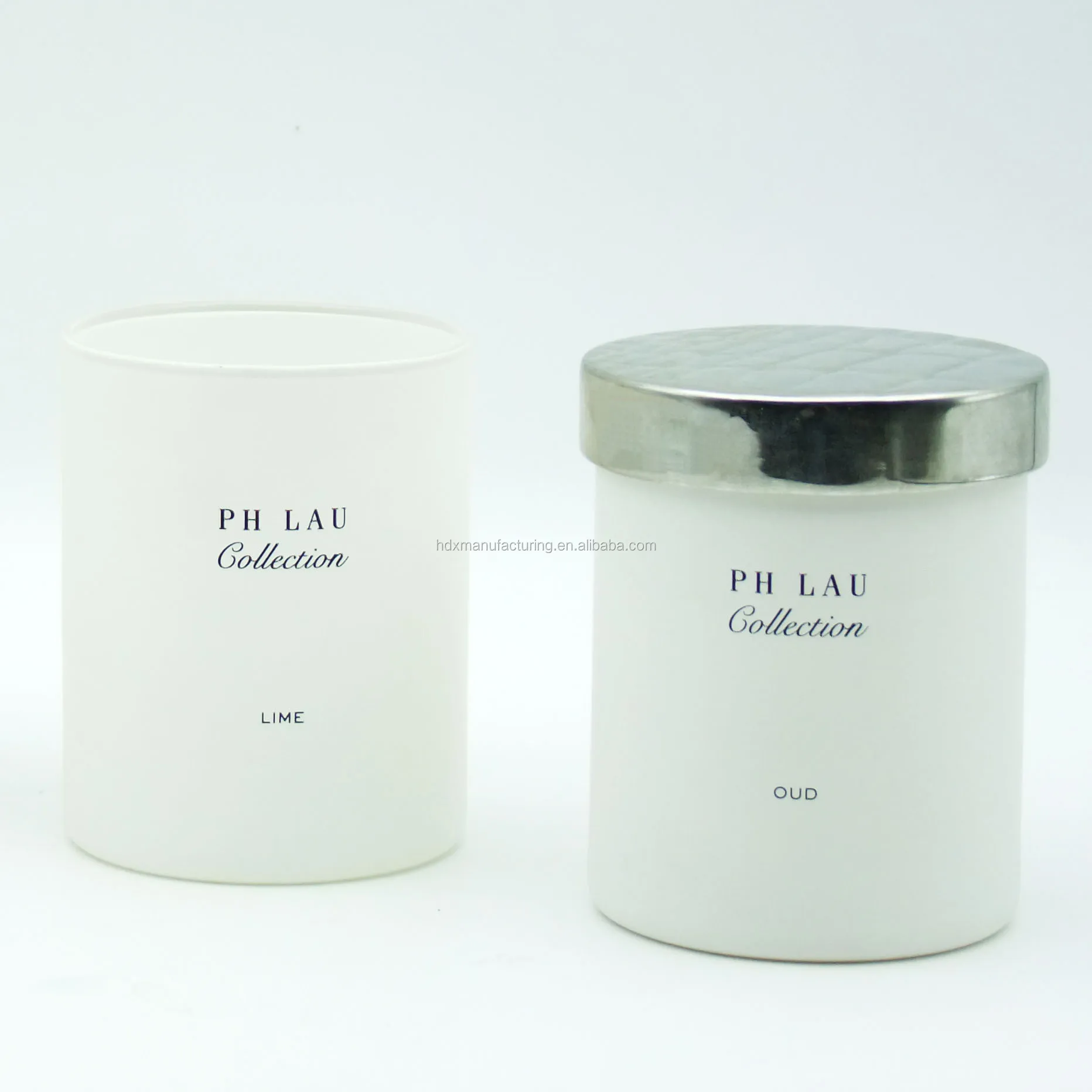7oz Matte White Candle Jars Wholesale Candle Containers Vessels Screen