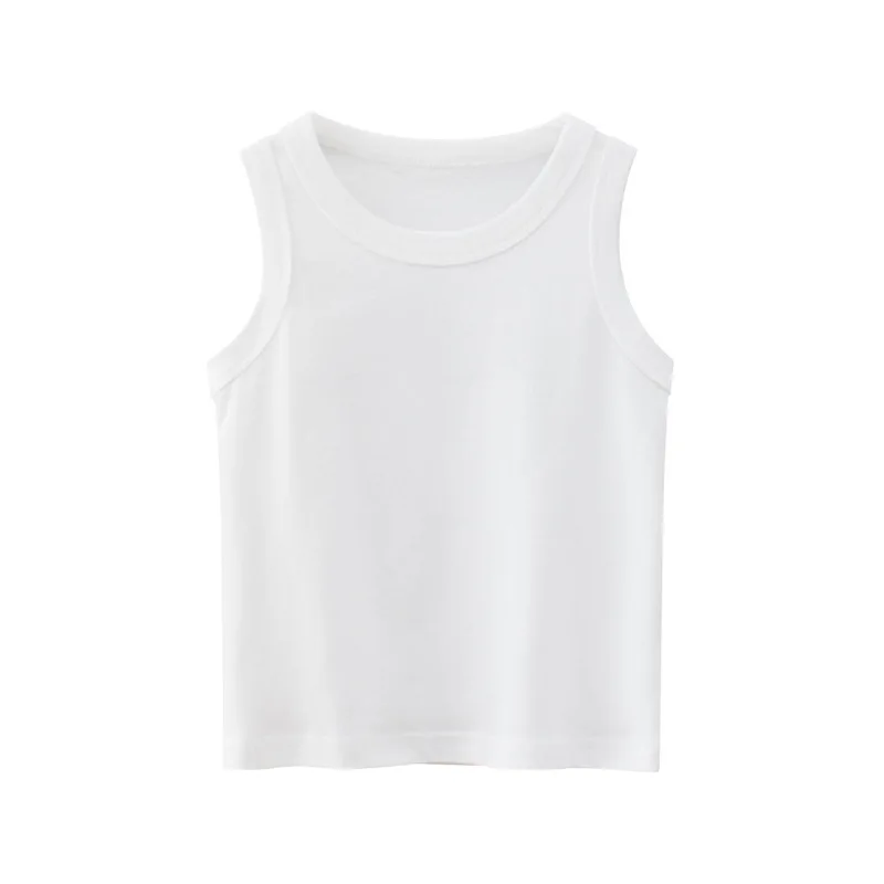 

2021 best-selling solid color children's vest customizable children's vest