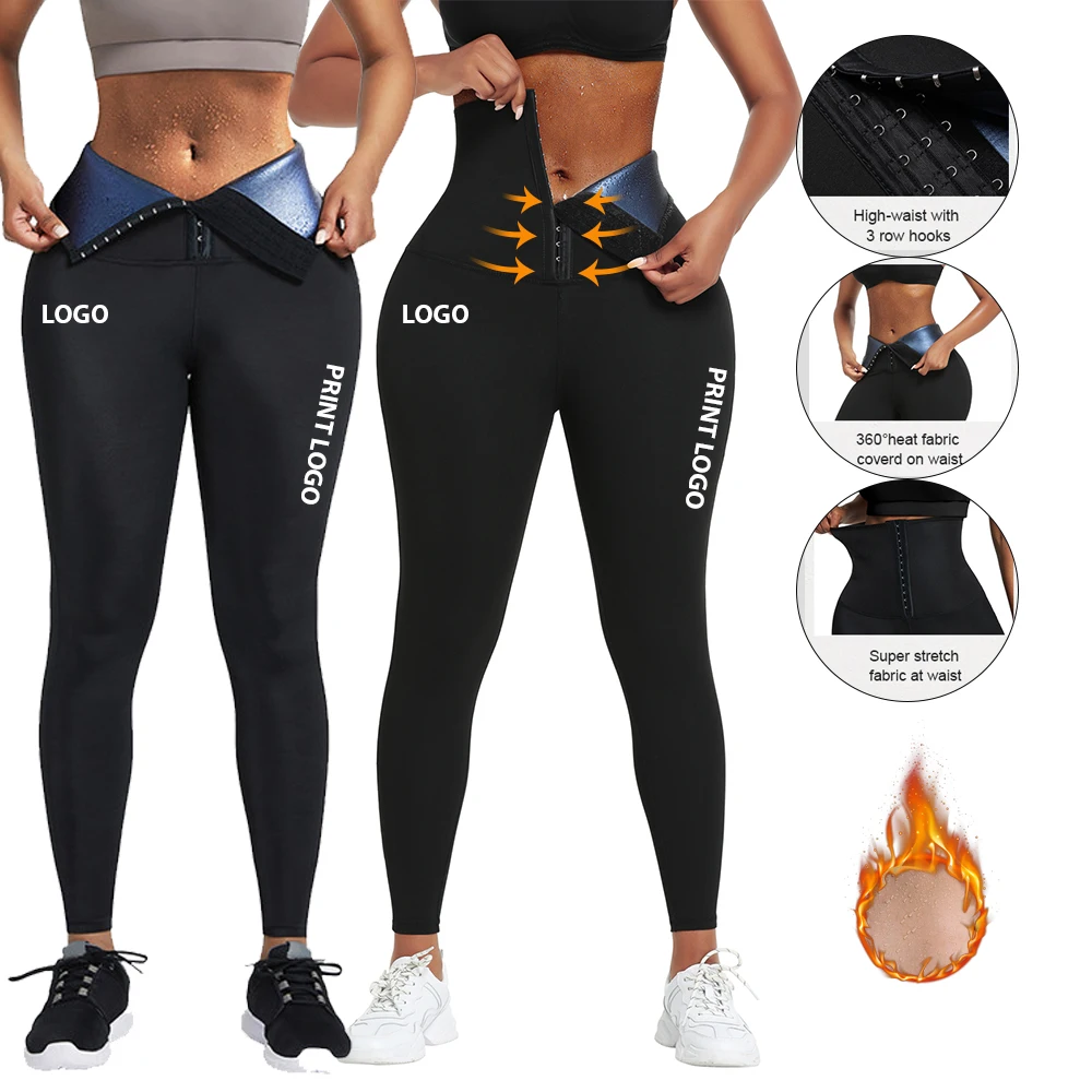 

HEXIN Breathable Women Scrunch Butt Fitness High Waist Trainer Control Custom Logo Black Yoga Set Legging For Women