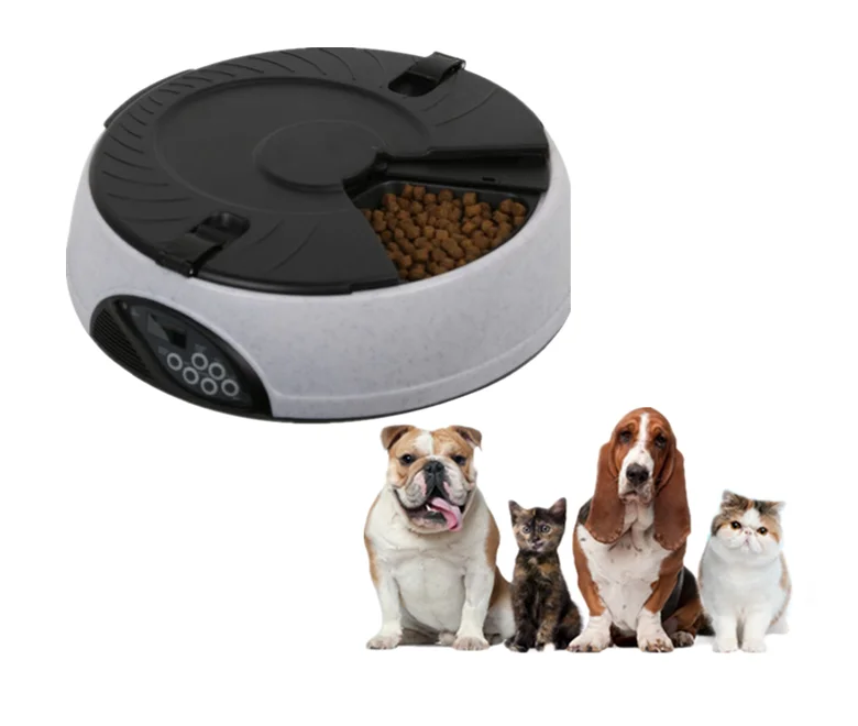 6 Meals Digital Pet Feeder And Dog Food Feeder Buy Digital Pet