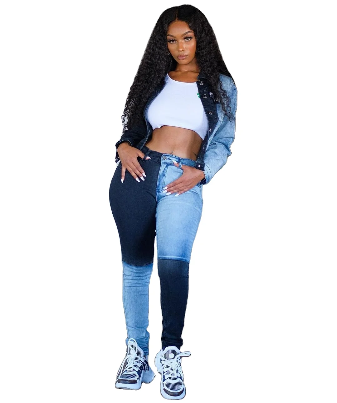 
2020 Wholesale Price Blue Destroyed Bermuda Jeans Denim Shorts For Women 