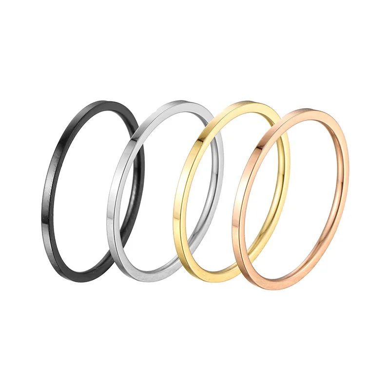 

Fashion 18k gold plated wedding rings design for men no stone stainless steel rings boys rings gold