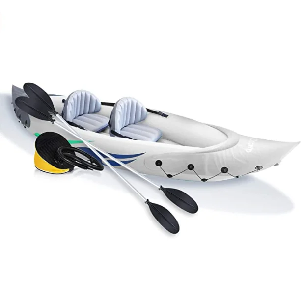 

2 Person Full Drop Stitch Hull Inflatable Raft Kayak Inflatable Fishing Kayak, Customized color