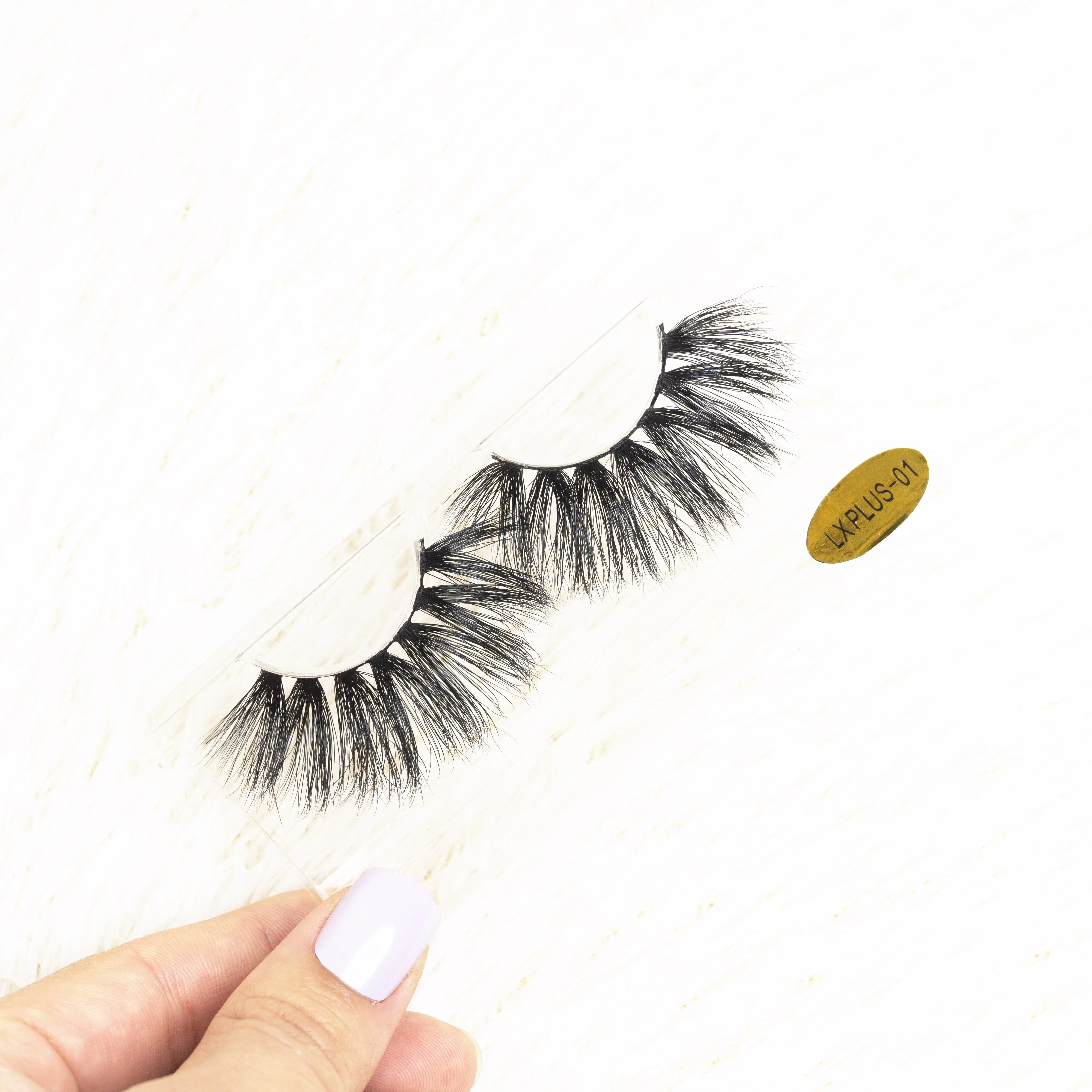 

LASHAP Custom Eyelash Box Qingdao Own Brand Eyelashes 3D Strip siberian Mink Lashes 3d mink lashes, Natural black