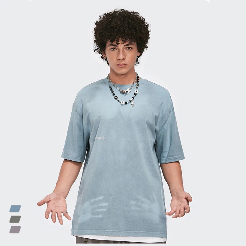 

New Design Thermochromic Clothing Temperature Color Change T shirt Men, Customized color