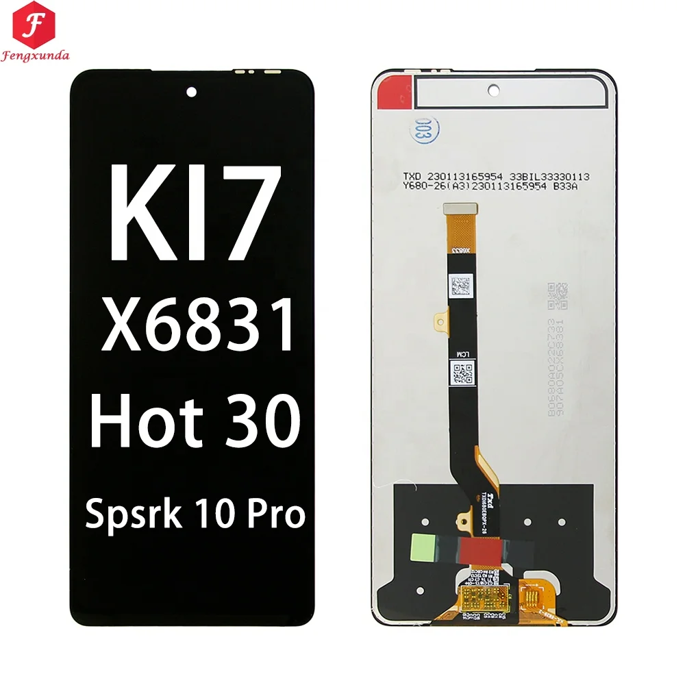 

For tecno spark 10 Pro LCD Screen for tecno spark 10 pro display for infinix KI7 x6831 hot 30 display LCD