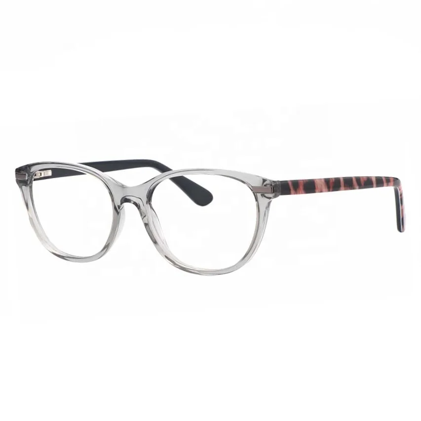 

Custom Multicolor TR90 Flexible Eyewear Spectacles Transparent Round Glasses Frames, 2 colors