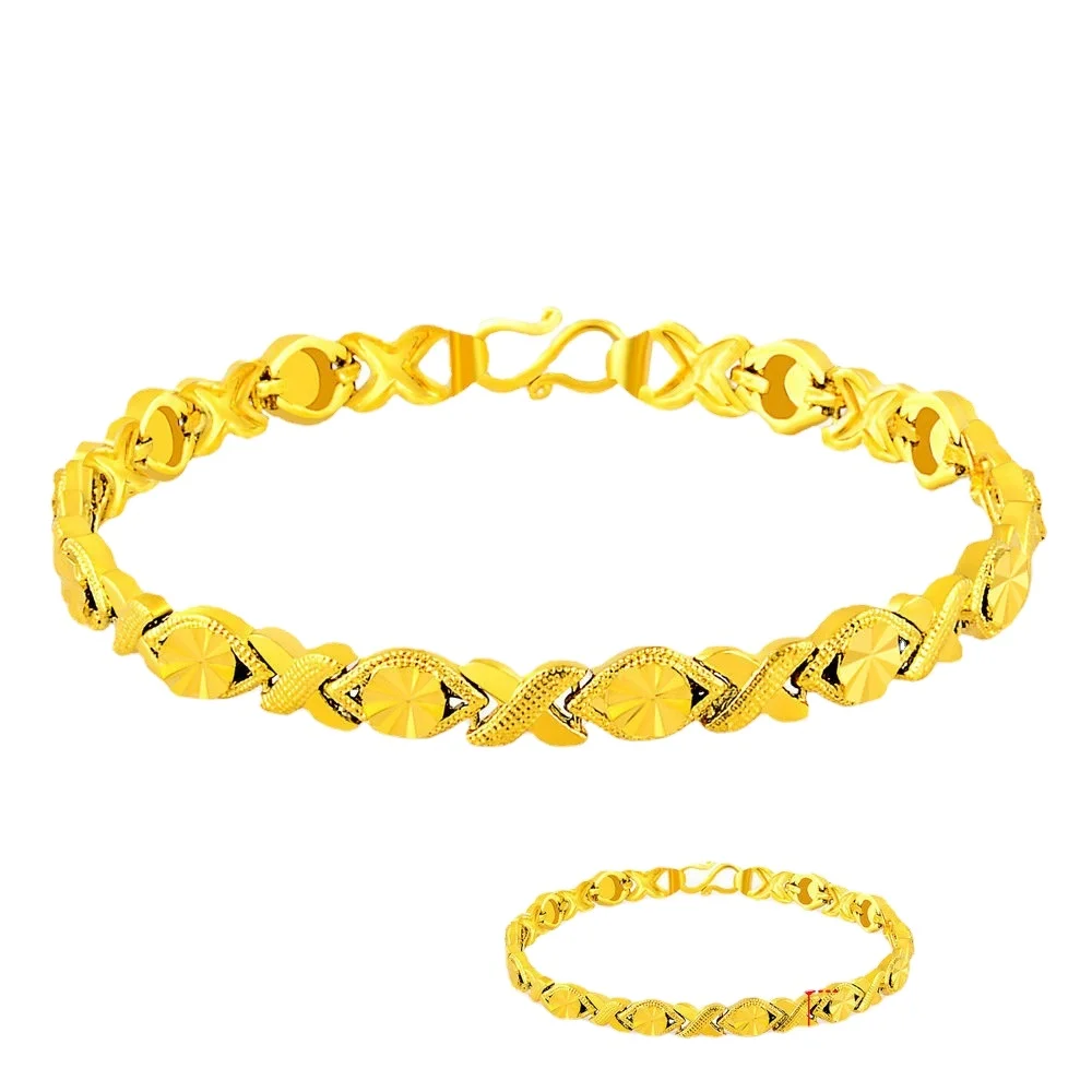 

Gold-Plated Devil'S Eye Bracelet Female Small Eyes Will Not Fade For A Long Time Vietnam Copper-Plated Jewelry Gold