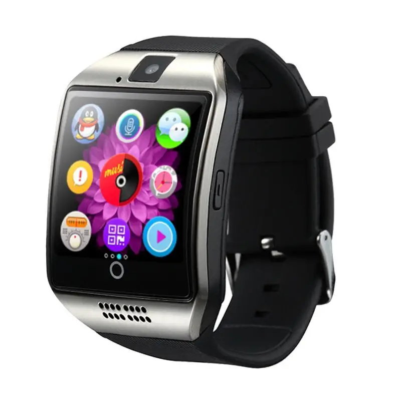 

Wholesale Smart Watch Q18 With Camera SIM TF Card Slot Fitness Activity Tracker Sport Watch For Android