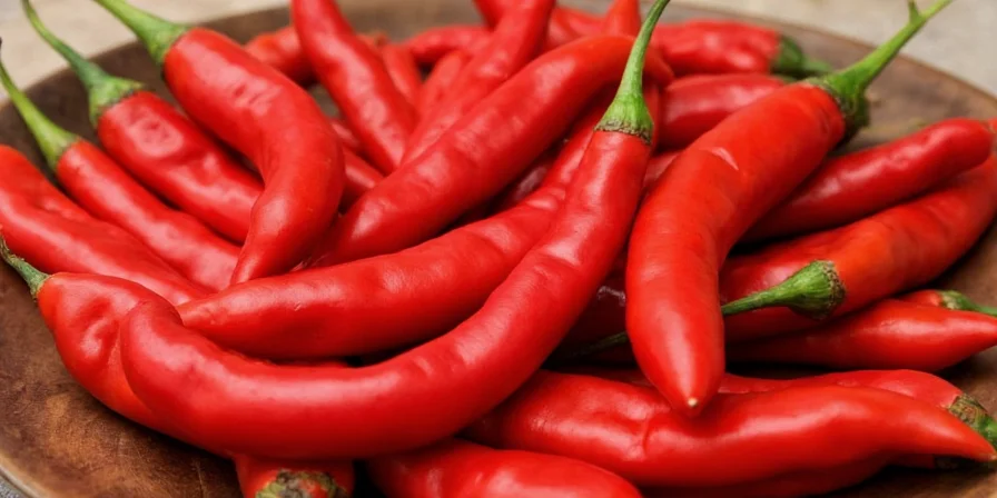 Spice pairings next to red chile powders