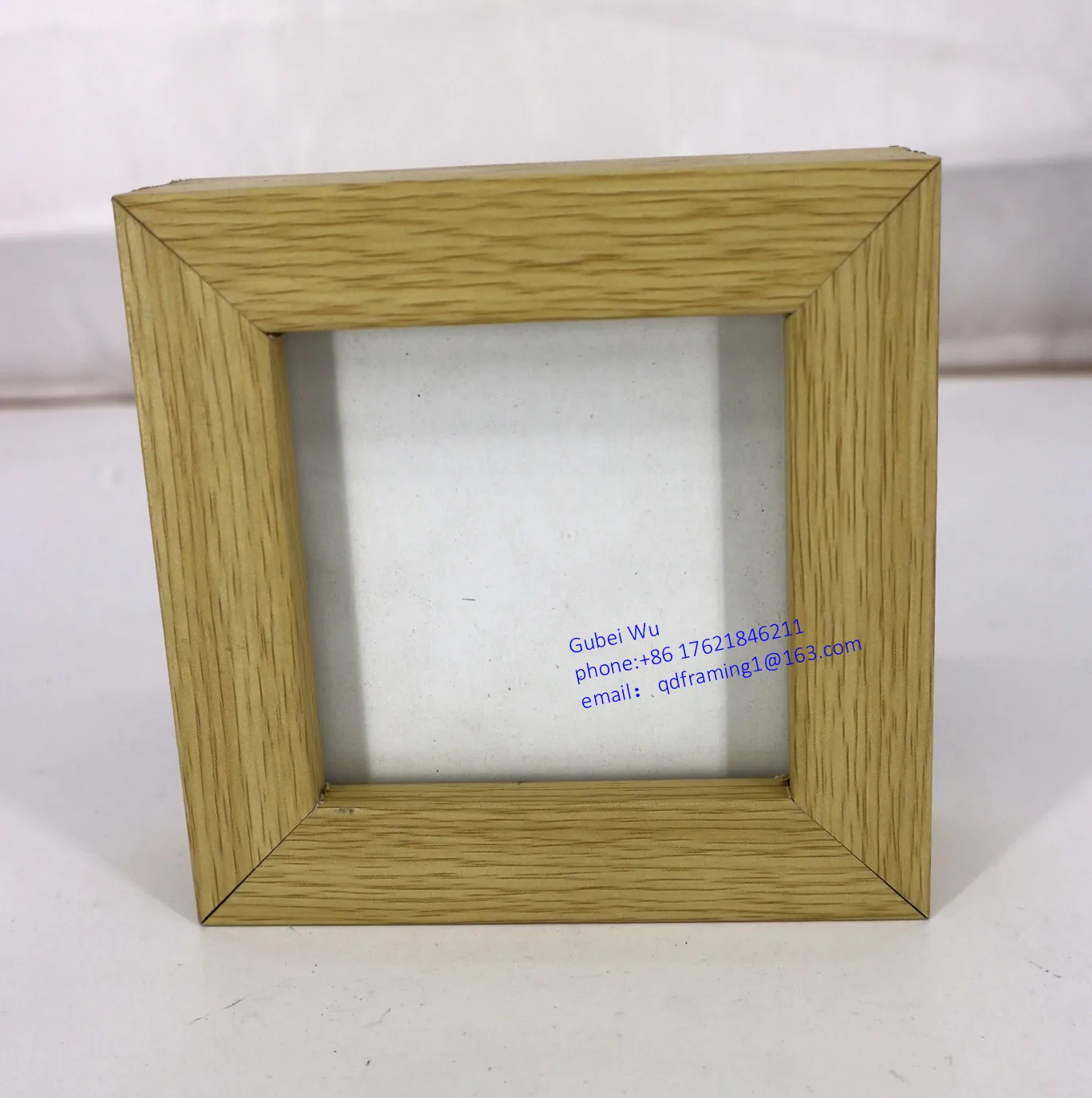 Square Mdf Solid Wood Picture Frame Domestic Desktop Display Picture