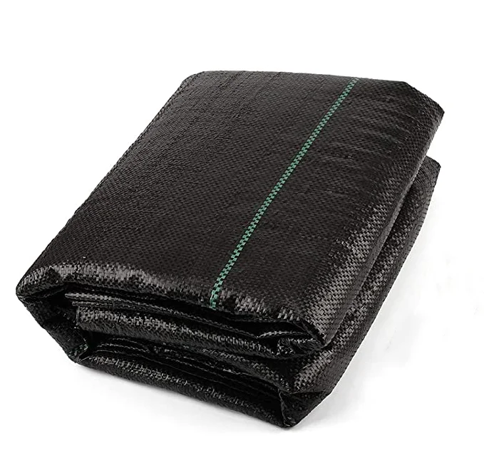 

Durable Landscaping Fabric Weed Control Ground Cover Garden Mat 4ftx50ft, Black
