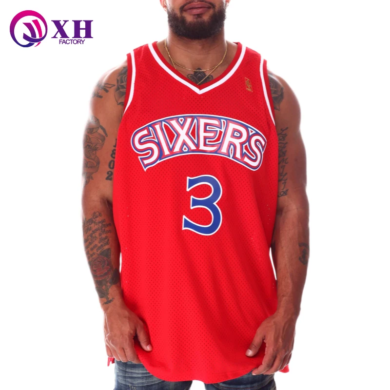 

custom logo High Quality Gym breathable Jersey stripe tank Top Men life running basketball plus size man's Vest