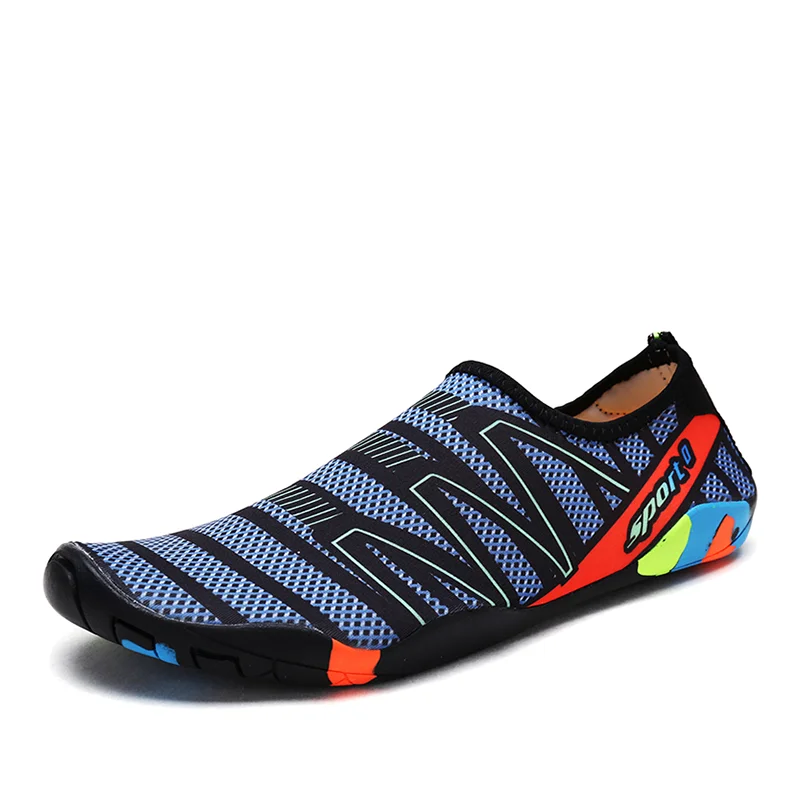 

Wholesale New Water Shoes Summer Viscose Printing Leisure Breathable Upstream Beach Outdoor Hiking Shoes