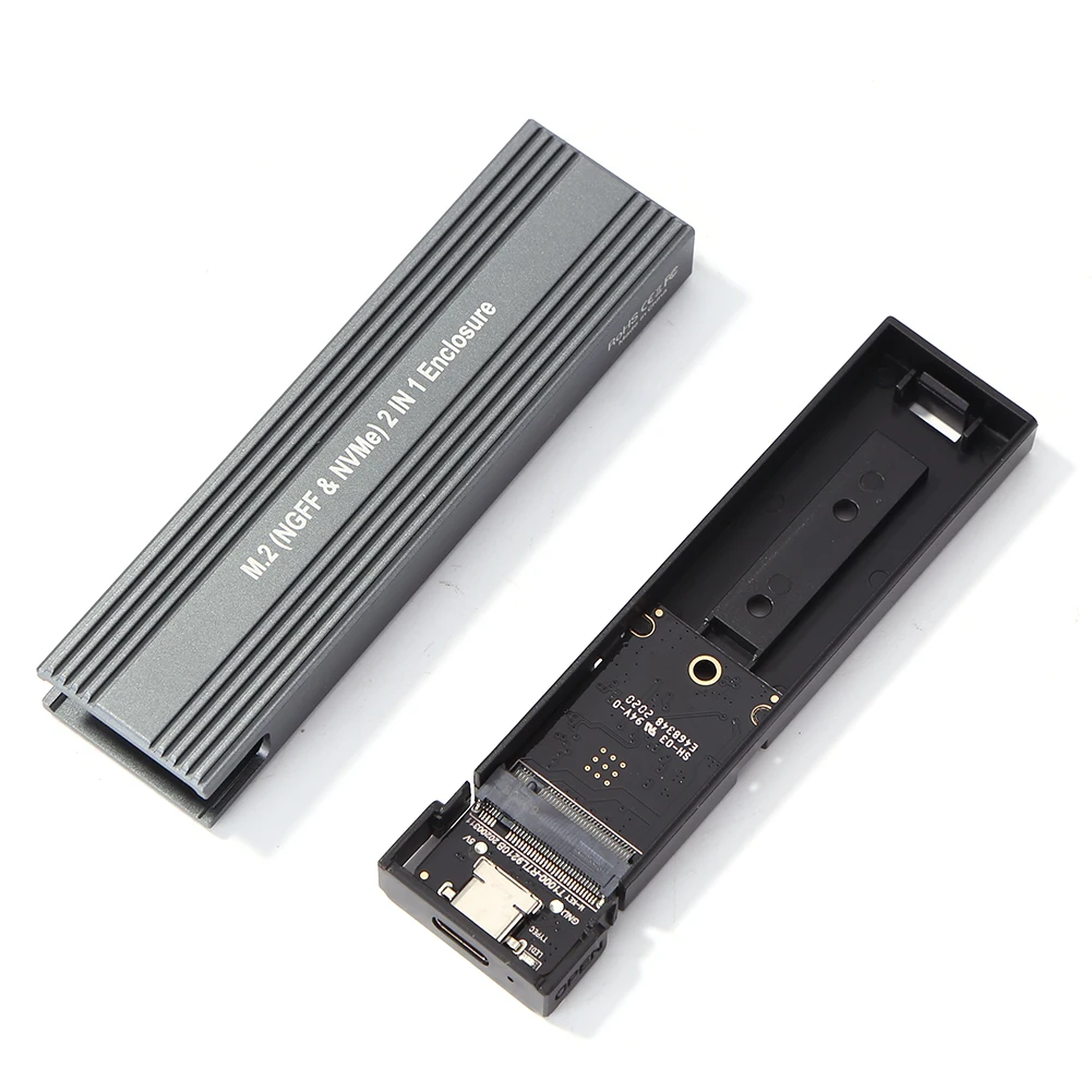 

Usb3.1 Type C 10Gbps M.2 Nvme Ssd Enclosure Ssd External Hard Drive Case