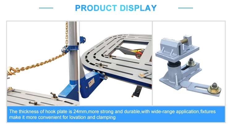 Chassis straighten car metal repair bench