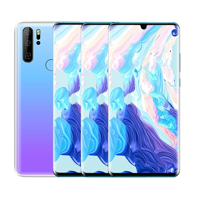New P30 Smartphone big screen 6.3 inch face recognitio Octa Core Mobile Phone Android 8.1 CellPhone