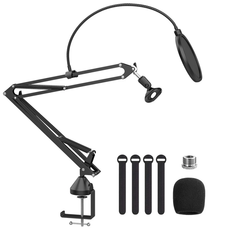 

Dropshipping Desktop Foldable Live Condenser Microphone Gimbal Bracket