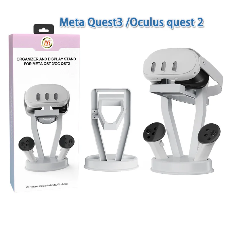 

JYS-MQ003 VR Headset Holder For Meta Quest 3 Organizer And Display Stand For Oculus Quest 2 VR Bracket