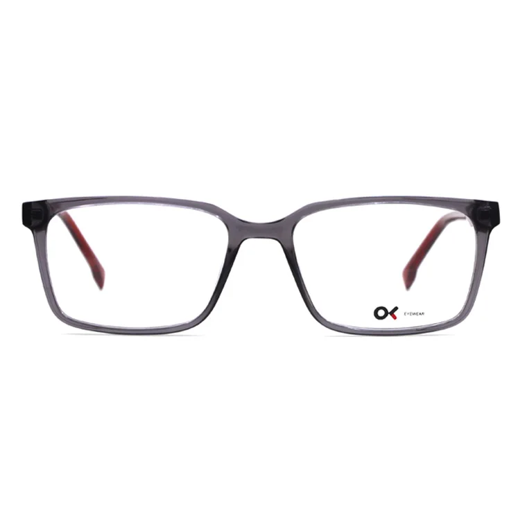 

93224 C2 Fashion Vintage Crystal Acetate Eyeglasses Optics For Men