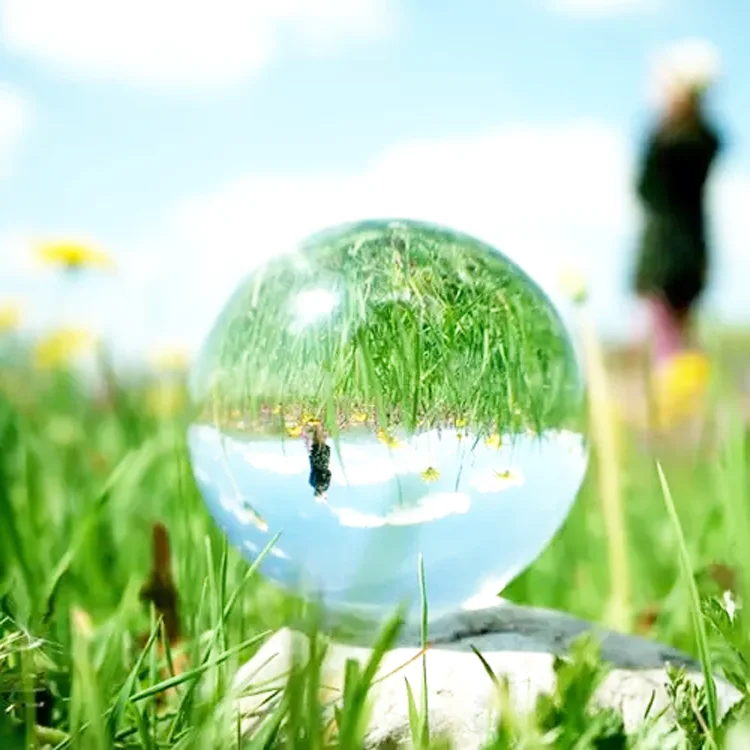 
High Quality K9 Crystal Ball Photography Shooting Transparent Miracle Glass Ball 
