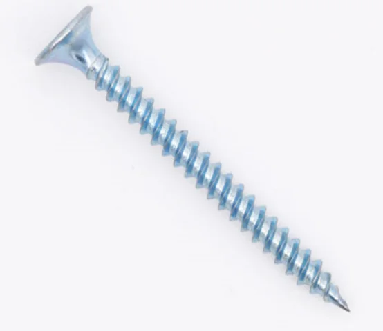 

Carbon Steel Bugle Head White Zinc Plated Drywall Screw of Phillips Drive
