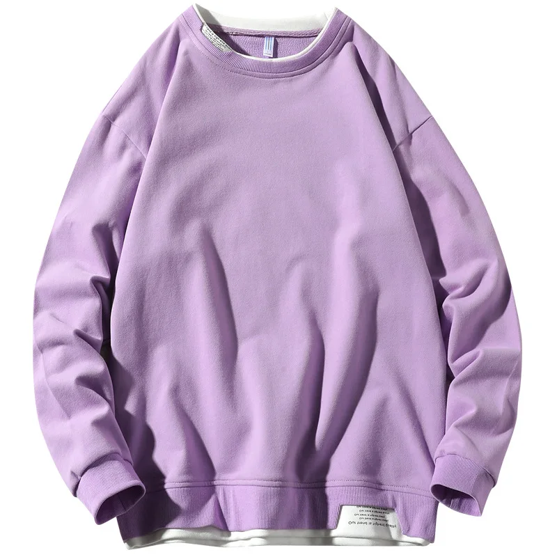 

Round neck sweater men's 2020 spring new Korean trend handsome solid color clothes teenagers casual simple spring clothes
