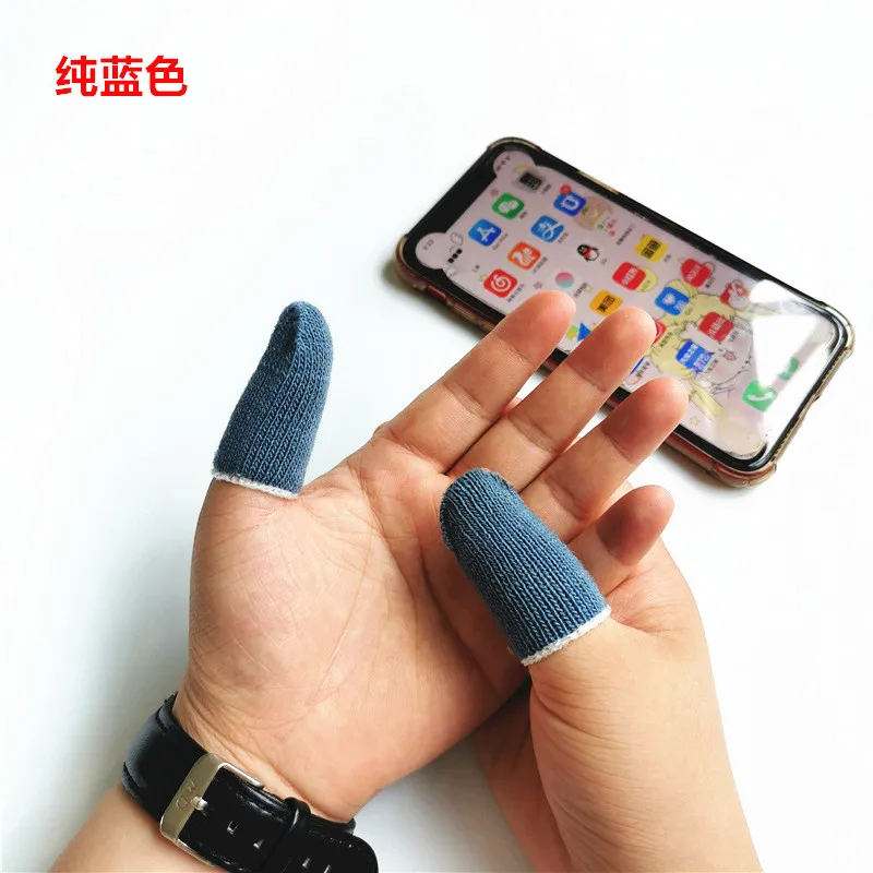 

Mobile Games Anti-Sweat Fingertips Mobile Game Touch Screen Finger tips Fingertips Finger Sleeve for game player Accessories