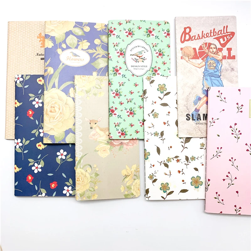 

1pcs/book Hot sell Vintage 48K Blank series Kraft paper notebook/Memo pad/Christmas gift/office school supplies 6style