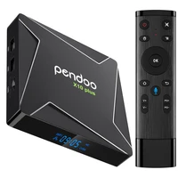 

Modern Design 2gb/4gb Pendoo x10 Plus S905x3 Andoid Set Top Case Andriod Blue Film Android Tv Box