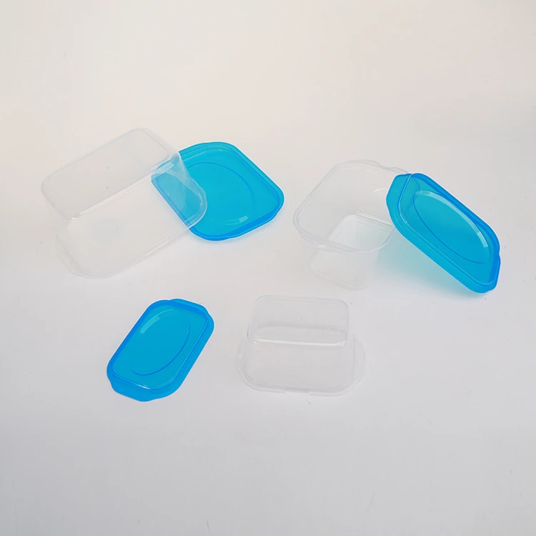 Transparent dry food storage box 3pcs plastic food containers sets