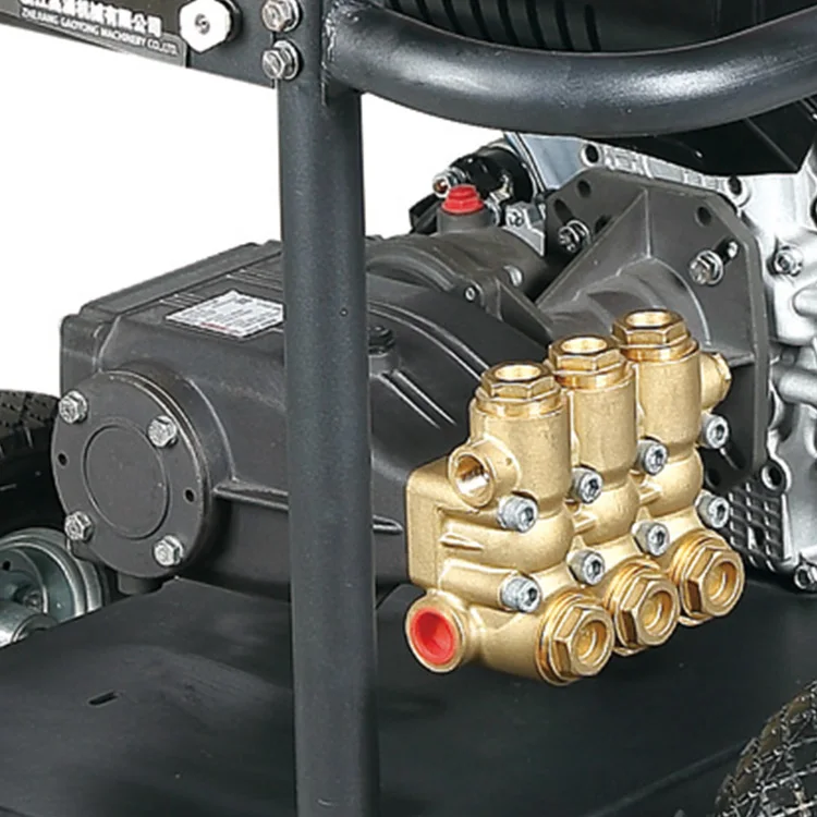 
OEM 350bar 3600rpm 22HP gasoline diesel powered ultra high pressure car washer sewage pipe dredge cleaner machine with gun hose 